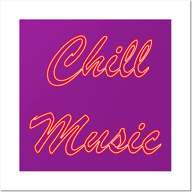 chill music Wall Art by maxiftp